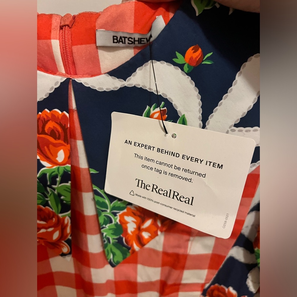 Batsheva Plaid Dress Size 0 / XS Maximalist - Picture 3 of 4